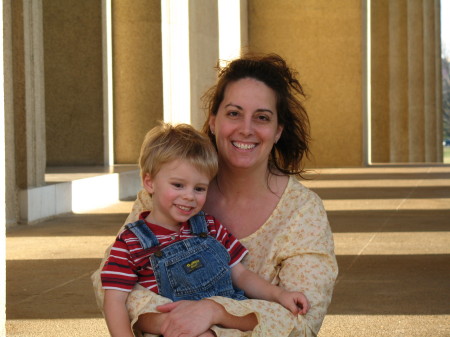Mama and son, Dec 2007
