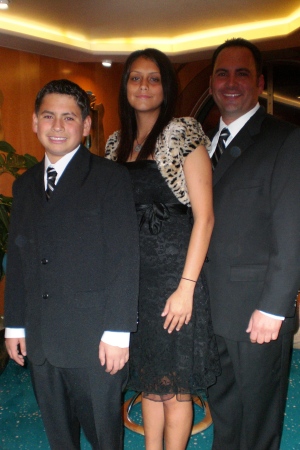 Manuel J, Briana, and Dad