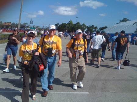 Alexis, Bob & Dad-2008 Daytona 500