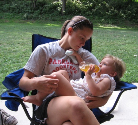 Mommy and Alexis, July 2007