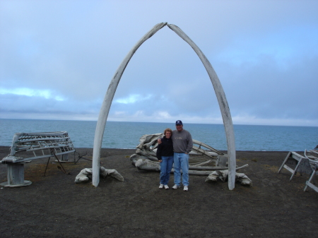 NORTHERN MOST POINT IN US, SHORES OF THE ARCTIC OCEAN, BARROW, ALASKA