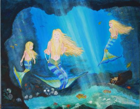 3 mermaids