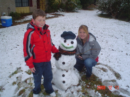 Snow in Louisiana