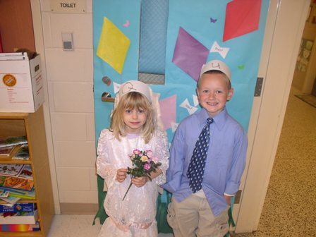 Mason and his kindergarten bride