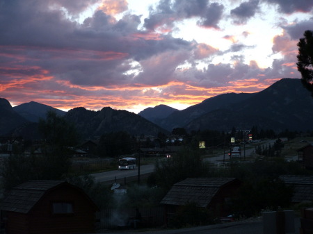 Sunset in Colorado