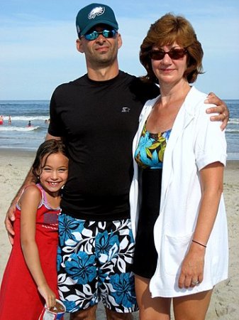Dad, Mom, (Diane) and youngest, Diana Ocean City, NJ 07