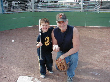 First Hard Ball Bat