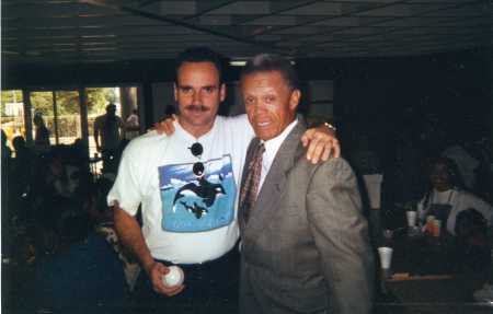 Me & Maury Wills 1997