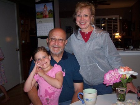 Bill, Faith and Kathie, May, 2010