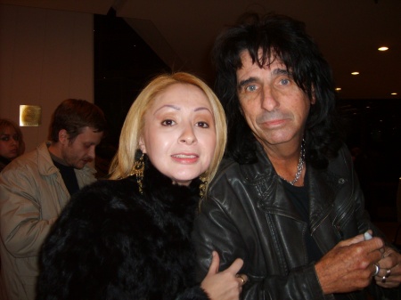 Mari and Alice Cooper