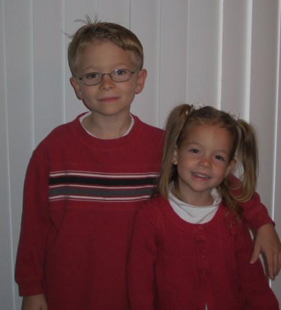My little ones Cody and Kylie