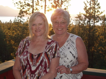 Carol Roberts Deming & Linda Lake Tahoe 2010