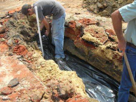 Luke (my son) hard at work on a recent project.