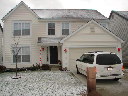 My house in the middle of suburbia - God I want to move to FLORIDA!!!