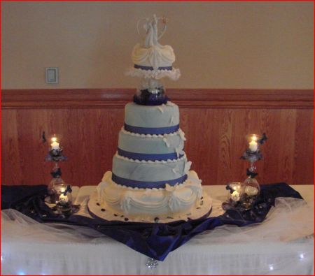 Ryan & Angelica's Wedding Cake