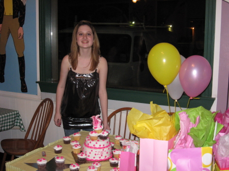 Zoe on 16th Birthday