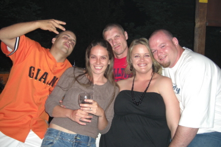 The Gang and I partying it up for my 27th b-day at powerhouse in Folsom!!