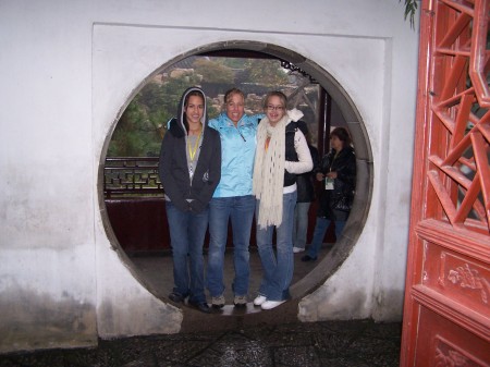 Me and my girls in China, '06