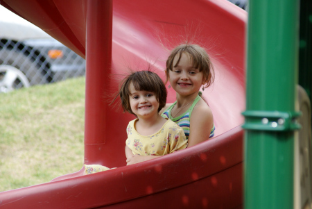 Erica & Gabrielle (grand daughters)