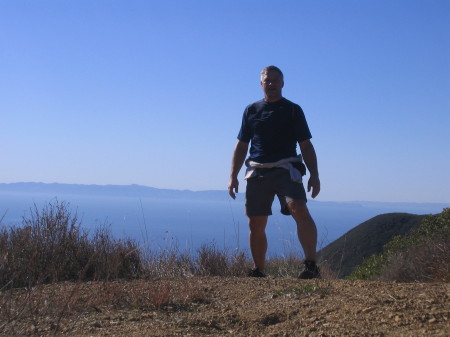 top of Romero Trail, Santa Barbara CA