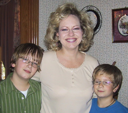 daughter-Lori Anne- grandsons-Matthew & Blake