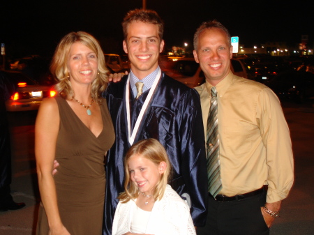 Our son's graduation from Estero High School-May 2007