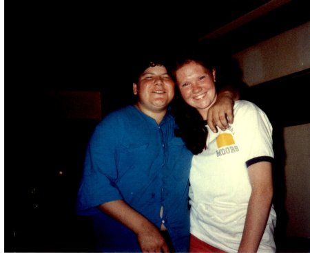 Jon Messina & I April 1986