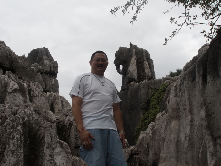 Stone Forest in Kunming, China 2007