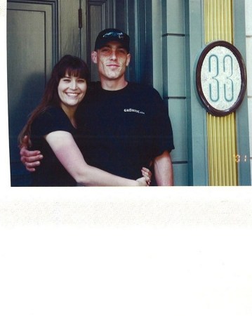 My husband Scott Sr. and I at Disneyland, we have been married for 14 years.