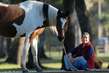 My wife Barbara and Dakota