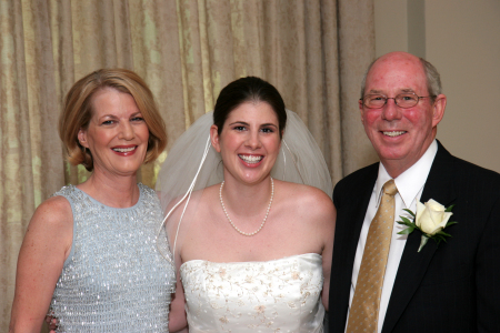 Daisy, Tiffany and Fred at Tiffany's Wedding 2006