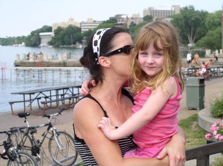 Ella & Karen in Madison  summer 2007