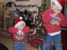 Cam and Cade doing their "Christmas Dance!"