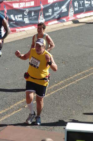 Marine Corps Marathon Finish Line October 2007