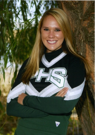 Kristen's Varsity Cheer Pic