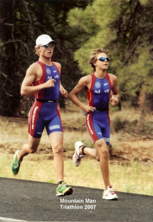 my son racing to 3rd place finish in Flagstaff