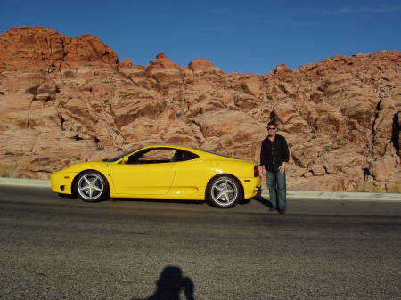 taking a ferrari 360 through Redrock