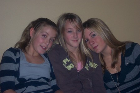 My Daughters, Lisa (12), Jenay (14) & Sarah (17)