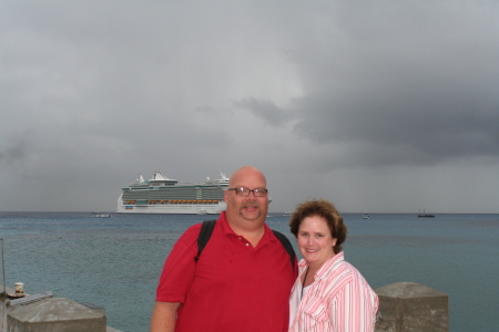 Bob and me in the Grand Caymans