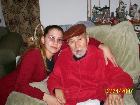 christmas 07 me and my grandpa