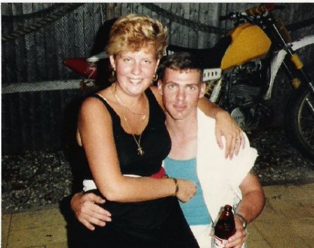 Todd Freidrich and I summer 1988