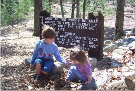 William and Francesca at Thorou Site