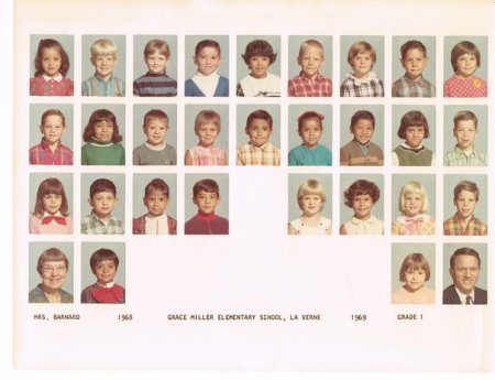 Linda Reza's album, first grade