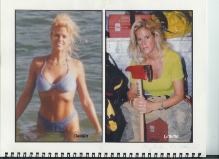 claudia in 03' NY Calender