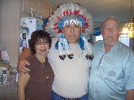 reunion 2008 chief caffey, carol & danny