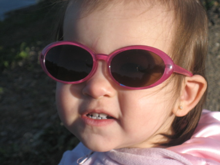 Her future is so bright she needs to wear shad