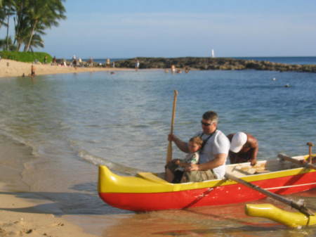 Canoeing in Hawaii
