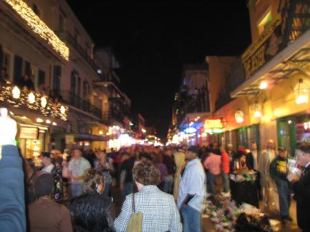 New Year's Eve on Bourbon Street