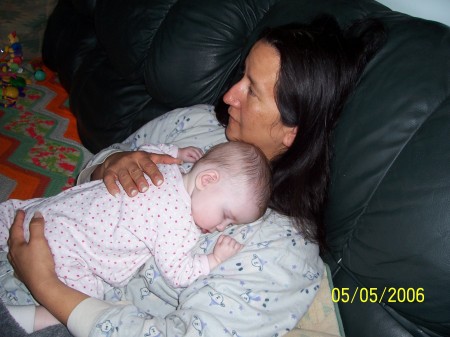 simina and grandma, what a sweetie