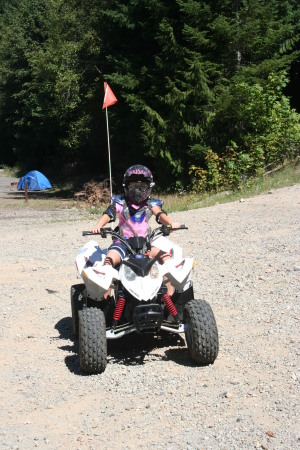 Hailey 11, atv monster!